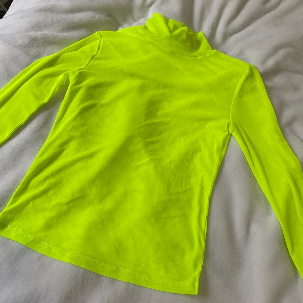 Urban Revivo Mesh Neon Top